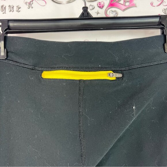 Nike leggings cropped capris livestrong Black and Yellow Dri-FIT Pants - Picture 5 of 8